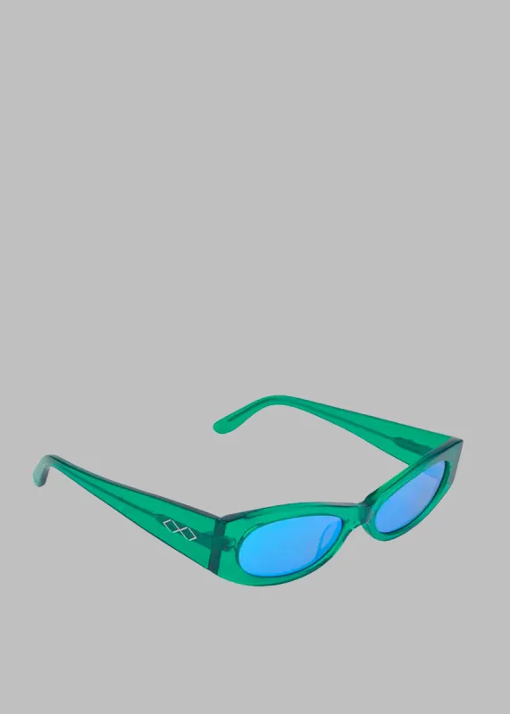 Karen Wazen Ciara Sunglasses - Green Tea made by Frankie Shop