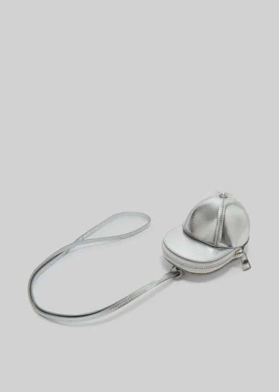 JW Anderson Nano Cap Bag - Silver made by Frankie Shop