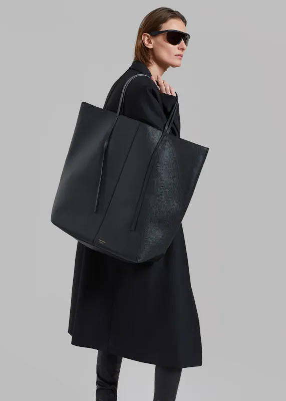 By Malene Birger Abillos Tote - Black sold by Frankie Shop