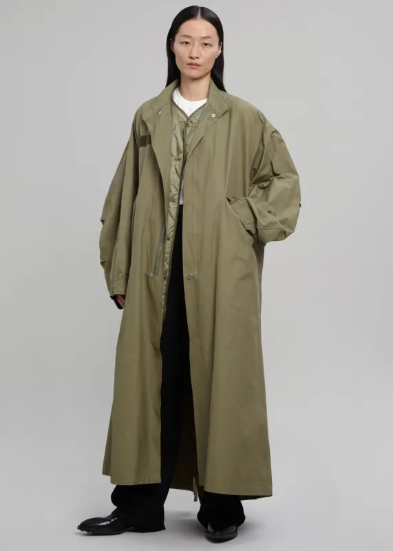 Skive Double Layer Parka - Olive sold by Frankie Shop