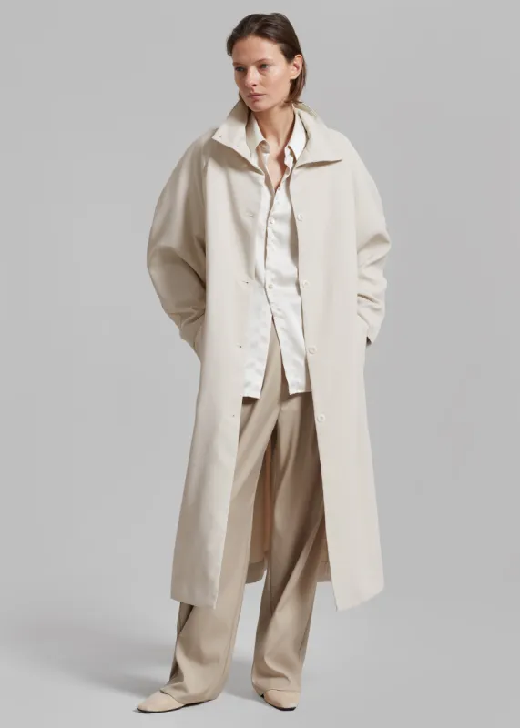 Austin Trench Coat - Sand made by Frankie Shop