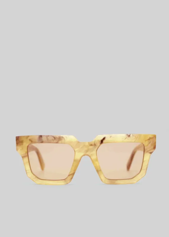 Gia x RHW Sunnies - Amber Marble made by Frankie Shop