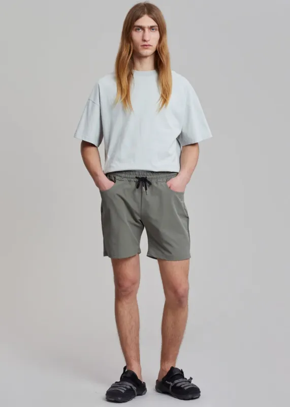 Guido Nylon Shorts - Grey made by Frankie Shop