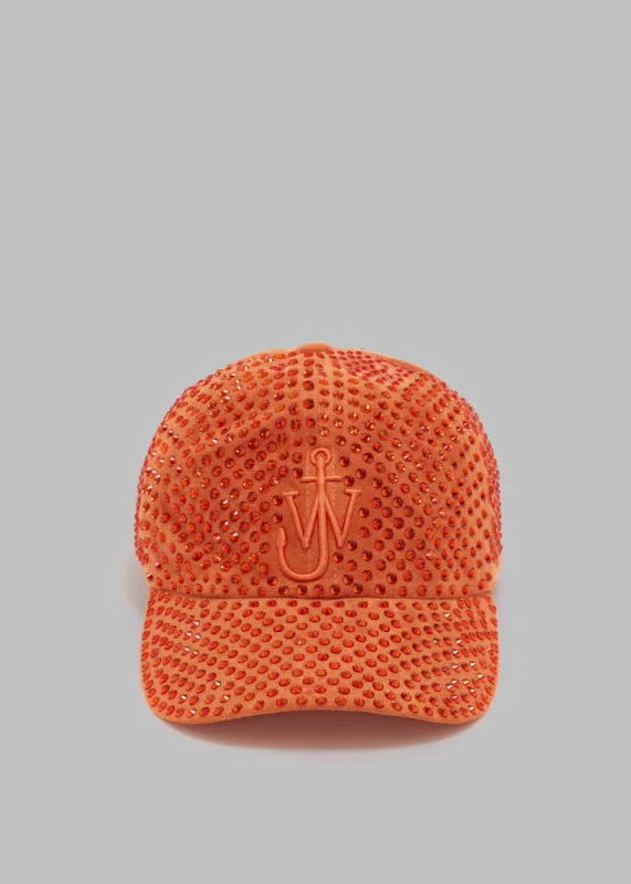 JW Anderson Suede Baseball Cap - Orange made by Frankie Shop
