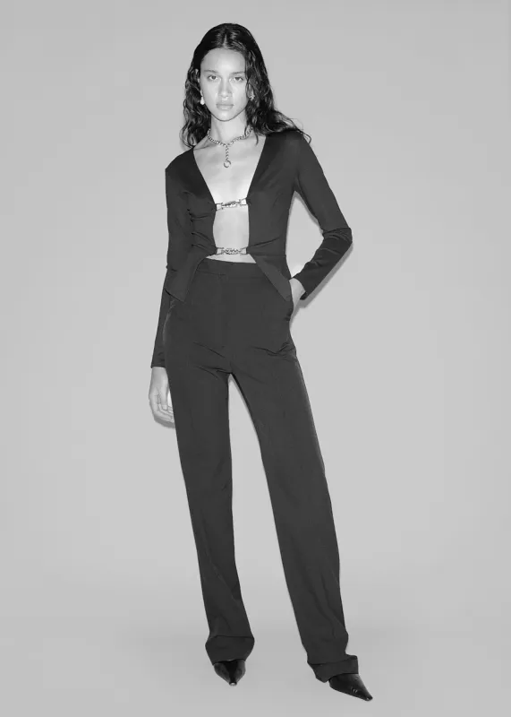 Sid Neigum Deadbolt Top - Black sold by Frankie Shop