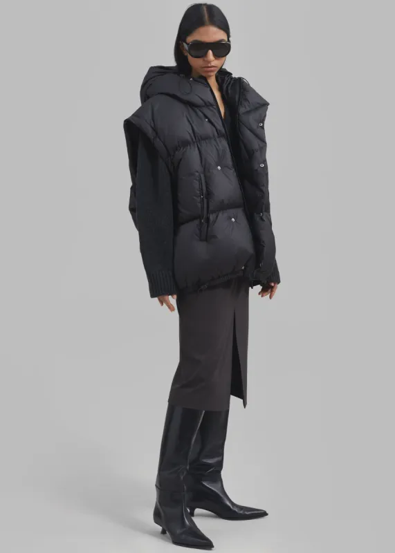 Matilda Puffer - Black sold by Frankie Shop