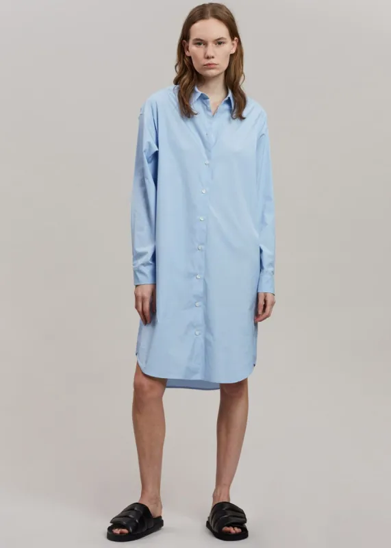 Samsøe & Samsøe Luana Shirt Dress - Serenity sold by Frankie Shop
