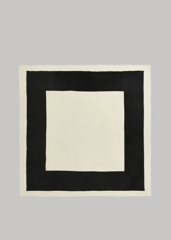 By Malene Birger Saria Scarf - Block Stripe made by Frankie Shop