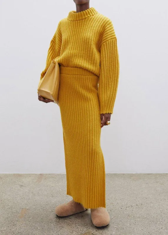 By Malene Birger Kilea Skirt - Golden Apricot made by Frankie Shop