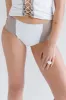 x SYDNEY SWEENEY Lisa Full Coverage Bikini Bottom - Florence Gingham sold by Frankie's Bikinis