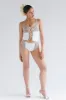x SYDNEY SWEENEY Lisa Full Coverage Bikini Bottom - Florence Gingham sold by Frankie's Bikinis