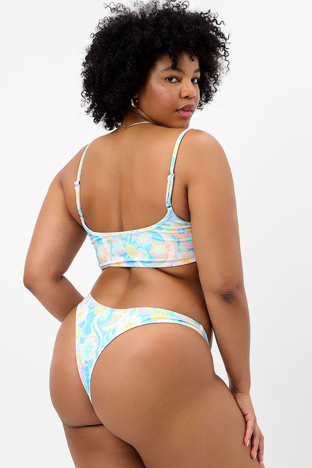 Boots Terry Skimpy Bikini Bottom - Sunshower - Extended sold by Frankie's Bikinis