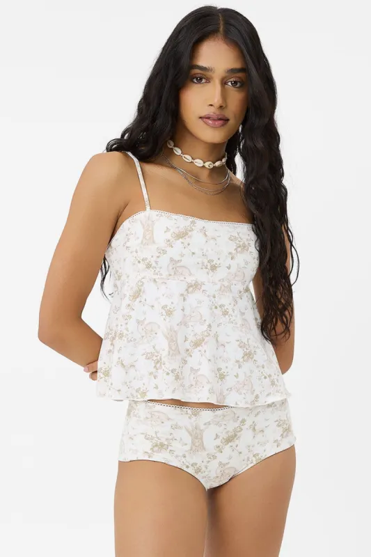 x GIGI HADID Noura Tankini Bikini Top - Yomi Toile Tan sold by Frankie's Bikinis