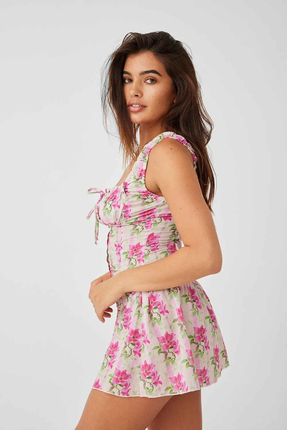 Christa Floral Mini Dress - Tiger Lily sold by Frankie's Bikinis product image thumbnail 5