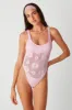 x PAMELA ANDERSON Pamela Cheeky One Piece Swimsuit - Pink Dream sold by Frankie's Bikinis