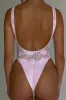 x PAMELA ANDERSON Pamela Cheeky One Piece Swimsuit - Pink Dream sold by Frankie's Bikinis