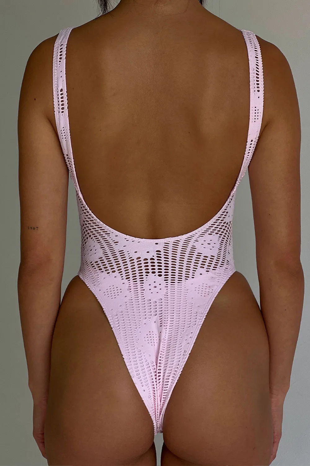 x PAMELA ANDERSON Pamela Cheeky One Piece Swimsuit - Pink Dream sold by Frankie's Bikinis product image thumbnail 2