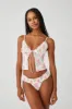Sofia Floral Micro Bikini Bottom - Tiger Lily sold by Frankie's Bikinis