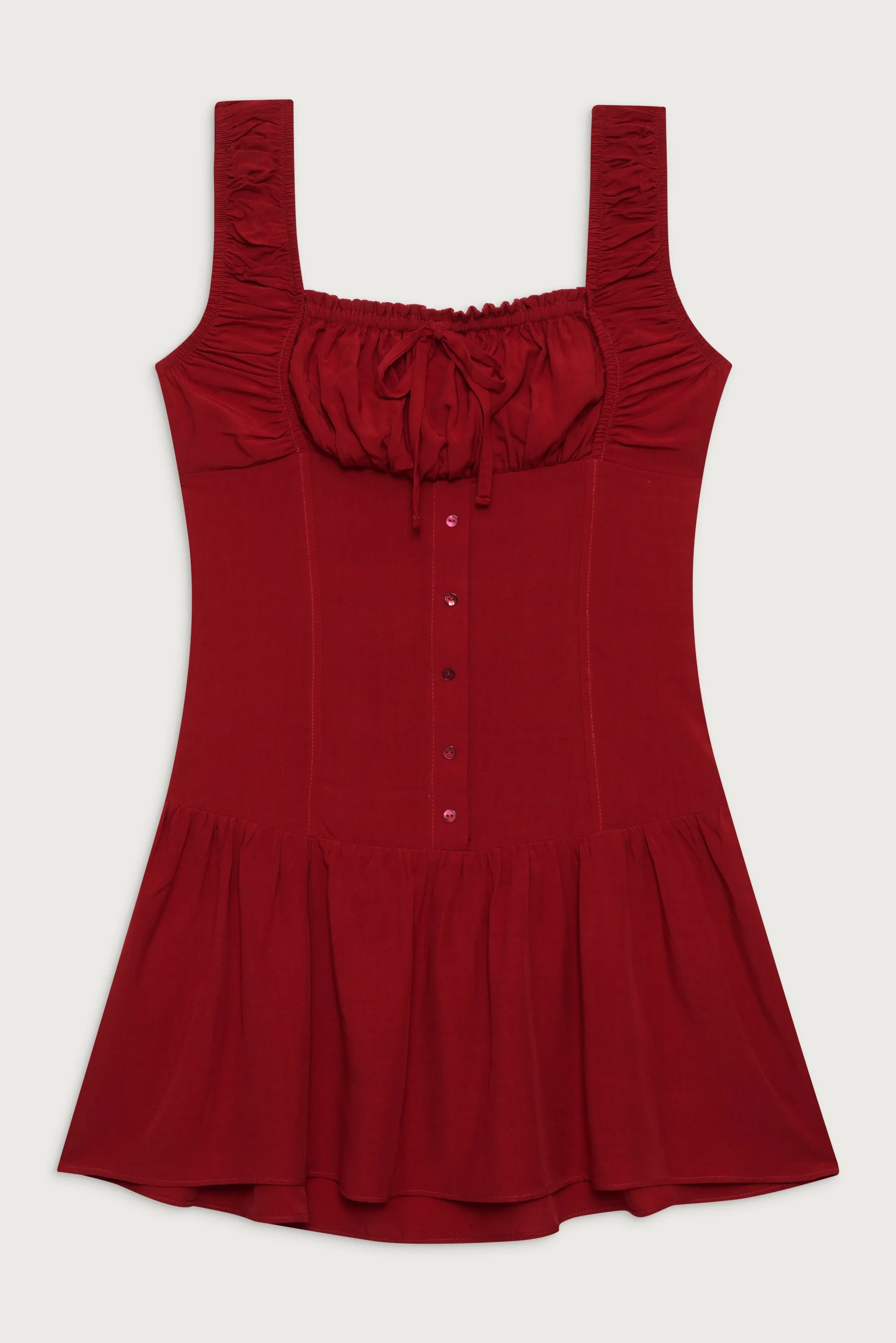 Christa Ruffle Mini Dress - Romance sold by Frankie's Bikinis product image thumbnail 2