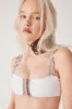x SYDNEY SWEENEY Chiara Ruffle Bikini Top - Florence Gingham sold by Frankie's Bikinis
