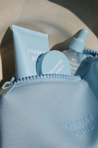 Beauty Bag - Baby Blue sold by Frankie's Bikinis