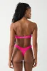 Full Moon Micro Shine Bikini Bottom - Candy Pink sold by Frankie's Bikinis