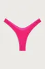 Full Moon Micro Shine Bikini Bottom - Candy Pink sold by Frankie's Bikinis