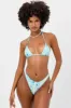 Phillippa Satin Micro Triangle Bikini Top - Oceana sold by Frankie's Bikinis