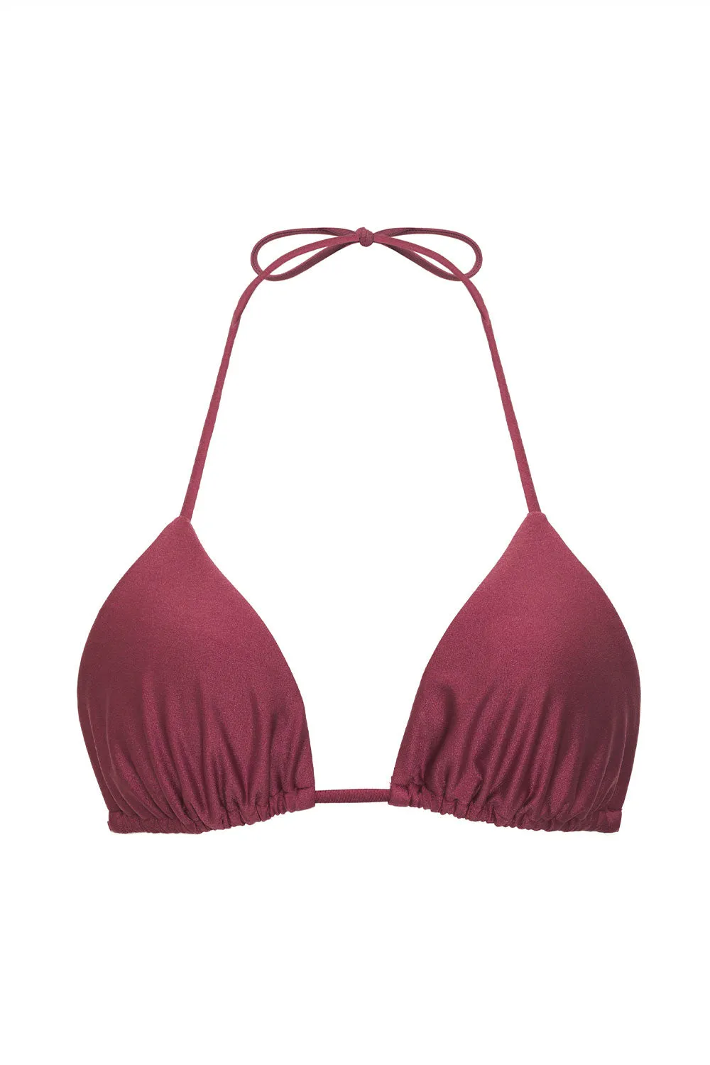 x SYDNEY SWEENEY Nick Triangle Bikini Top - Dusty Rose sold by Frankie's Bikinis product image thumbnail 5