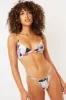 Francesca Bralette Triangle Bikini Top - Patchwork sold by Frankie's Bikinis