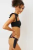 Bella Cheeky Bikini Bottom - Black sold by Frankie's Bikinis