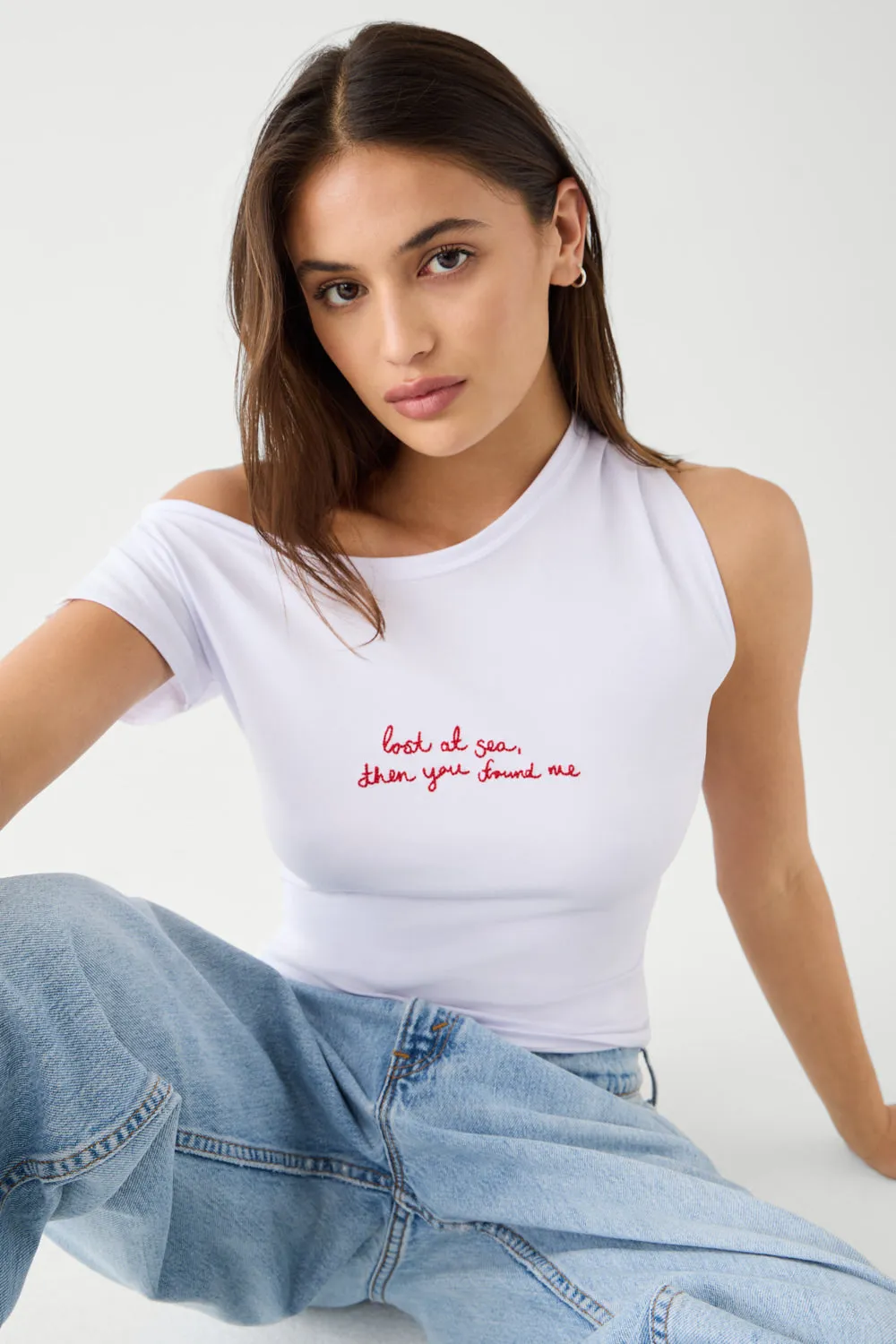 Starlight Cotton Tee - Lost At Sea sold by Frankie's Bikinis product image thumbnail 5