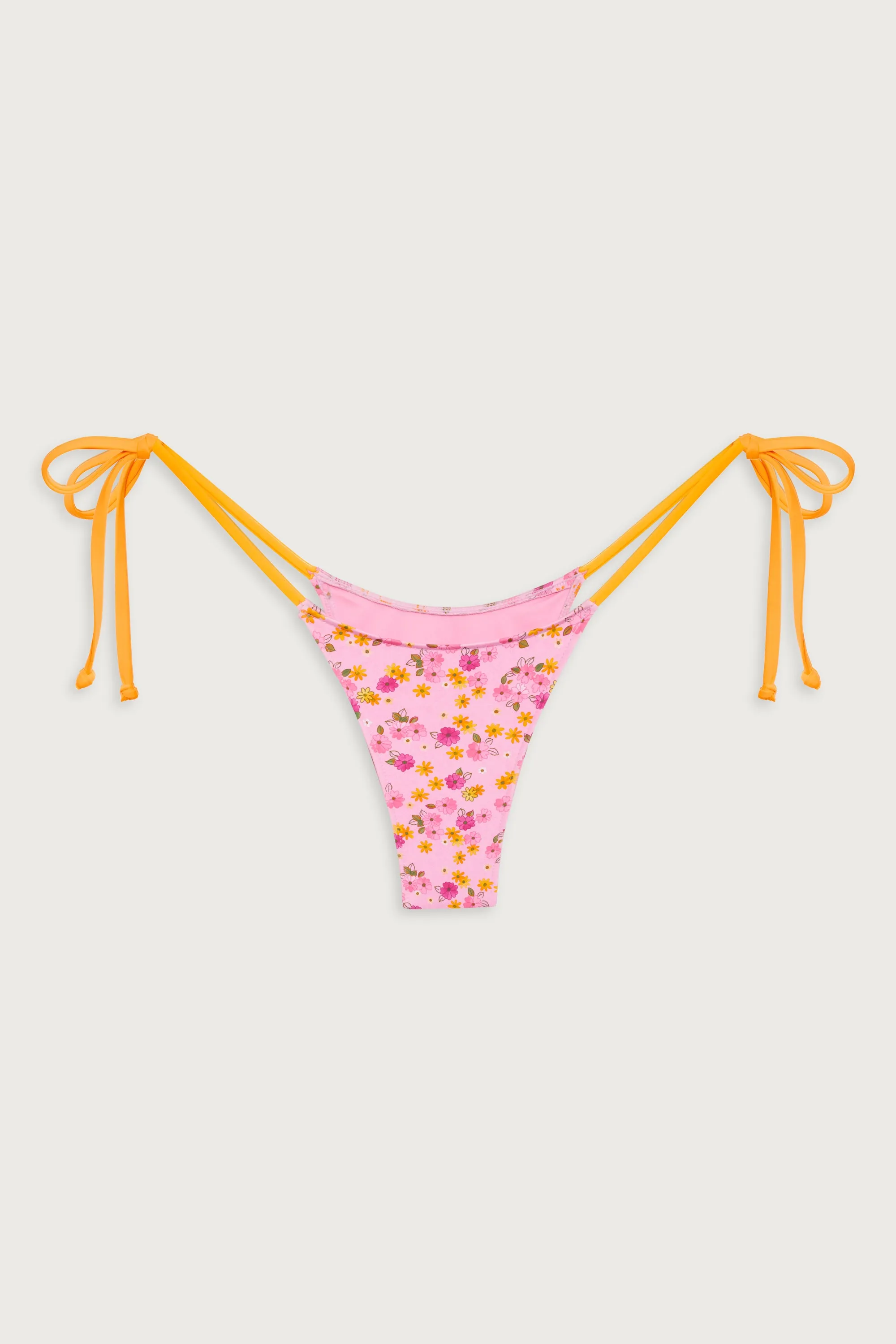 Divine Floral Skimpy Bikini Bottom - Queen's Bath sold by Frankie's Bikinis product image thumbnail 2
