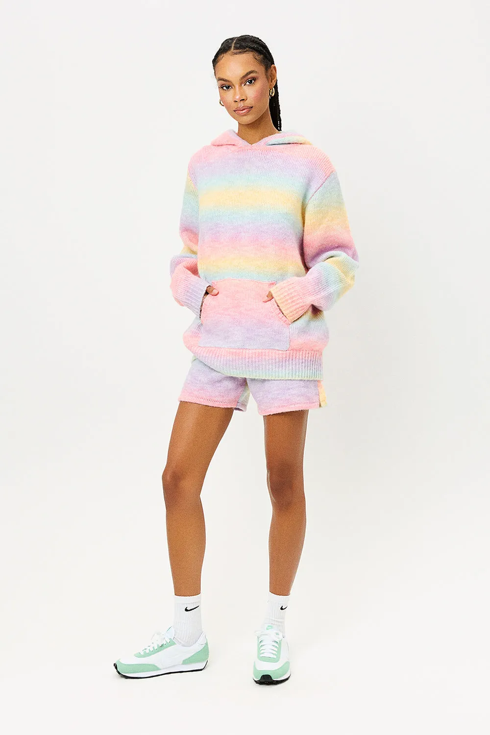 Aiden Knit Sweatshirt - Cotton Candy sold by Frankie's Bikinis product image thumbnail 4