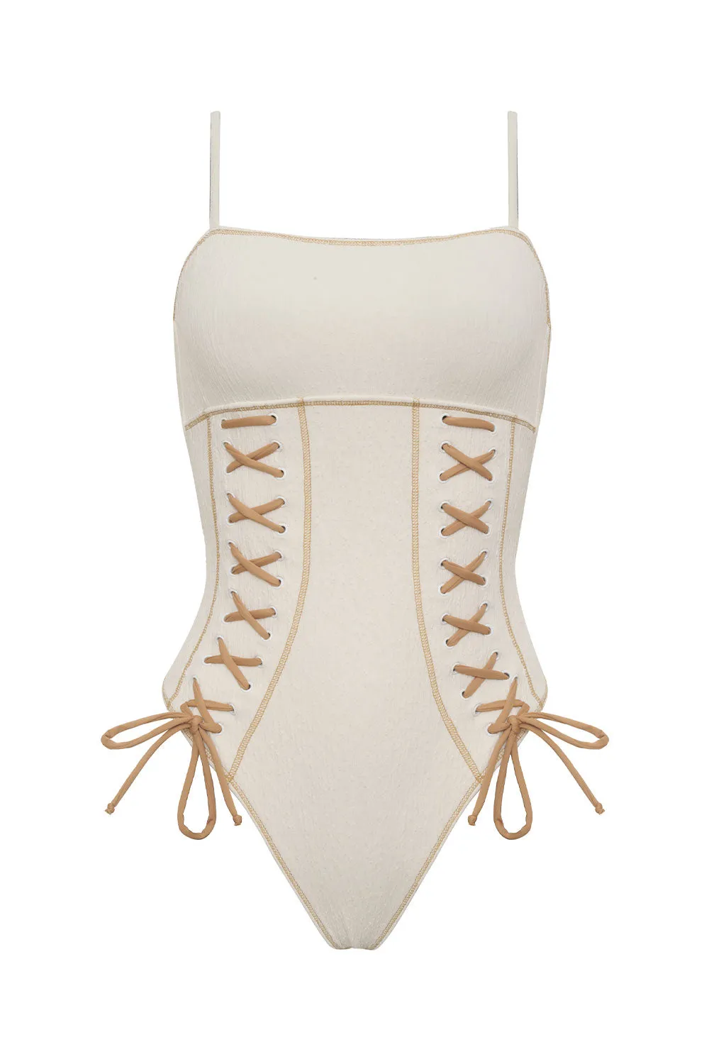 Kylee Cheeky One Piece Swimsuit - Sandstorm sold by Frankie's Bikinis product image thumbnail 4