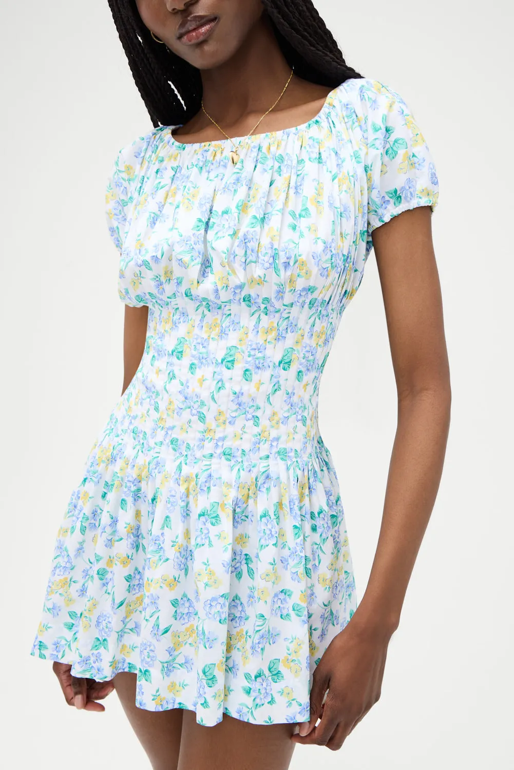 Sadie Mini Dress - Coastal Floral sold by Frankie's Bikinis product image thumbnail 4