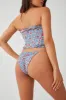 x GUIZIO Somer Floral Skimpy Bikini Bottom - Rose Gingham sold by Frankie's Bikinis