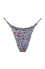 x GUIZIO Somer Floral Skimpy Bikini Bottom - Rose Gingham sold by Frankie's Bikinis