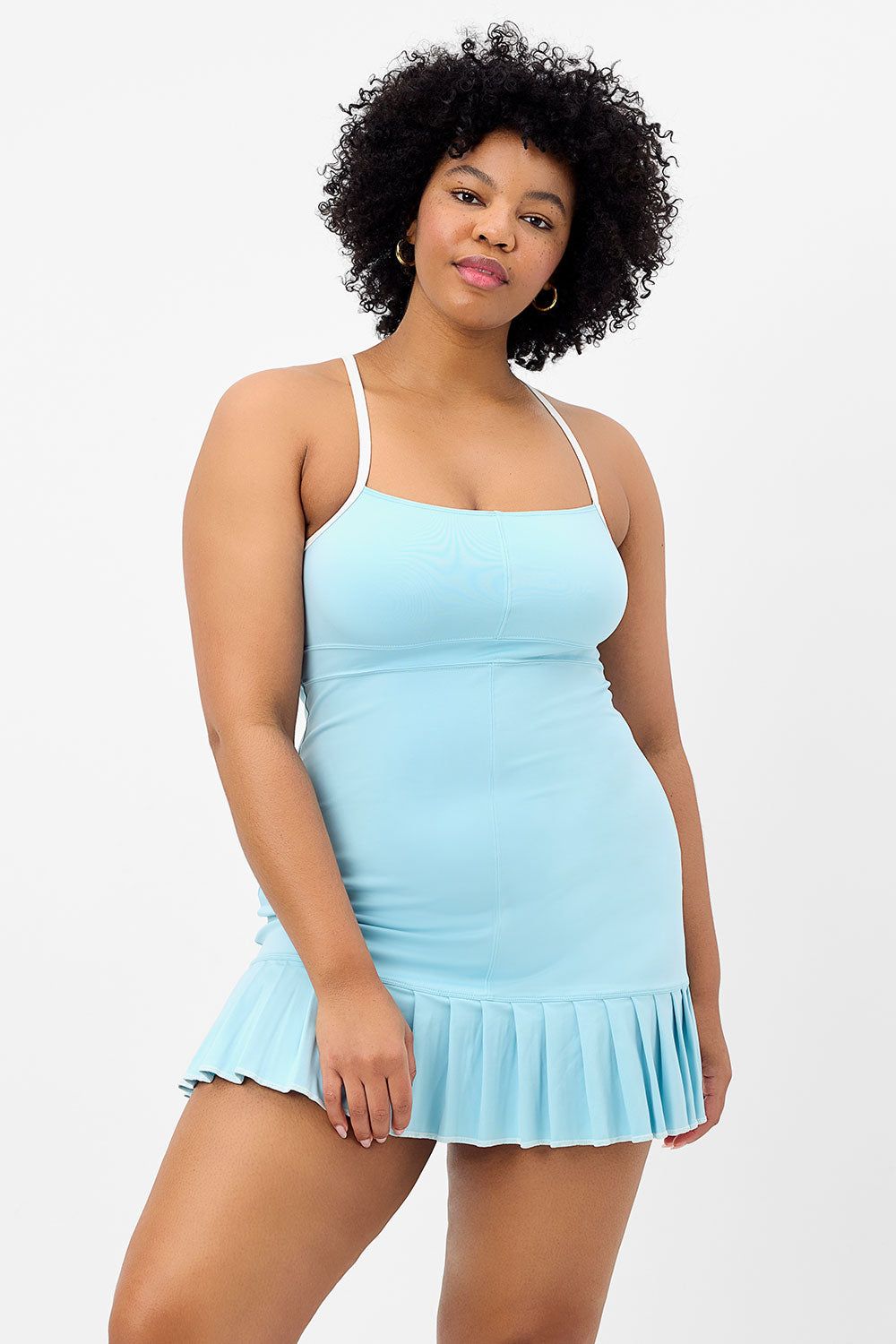 Swift Tennis Dress - Baby Blue sold by Frankie's Bikinis product image thumbnail 3
