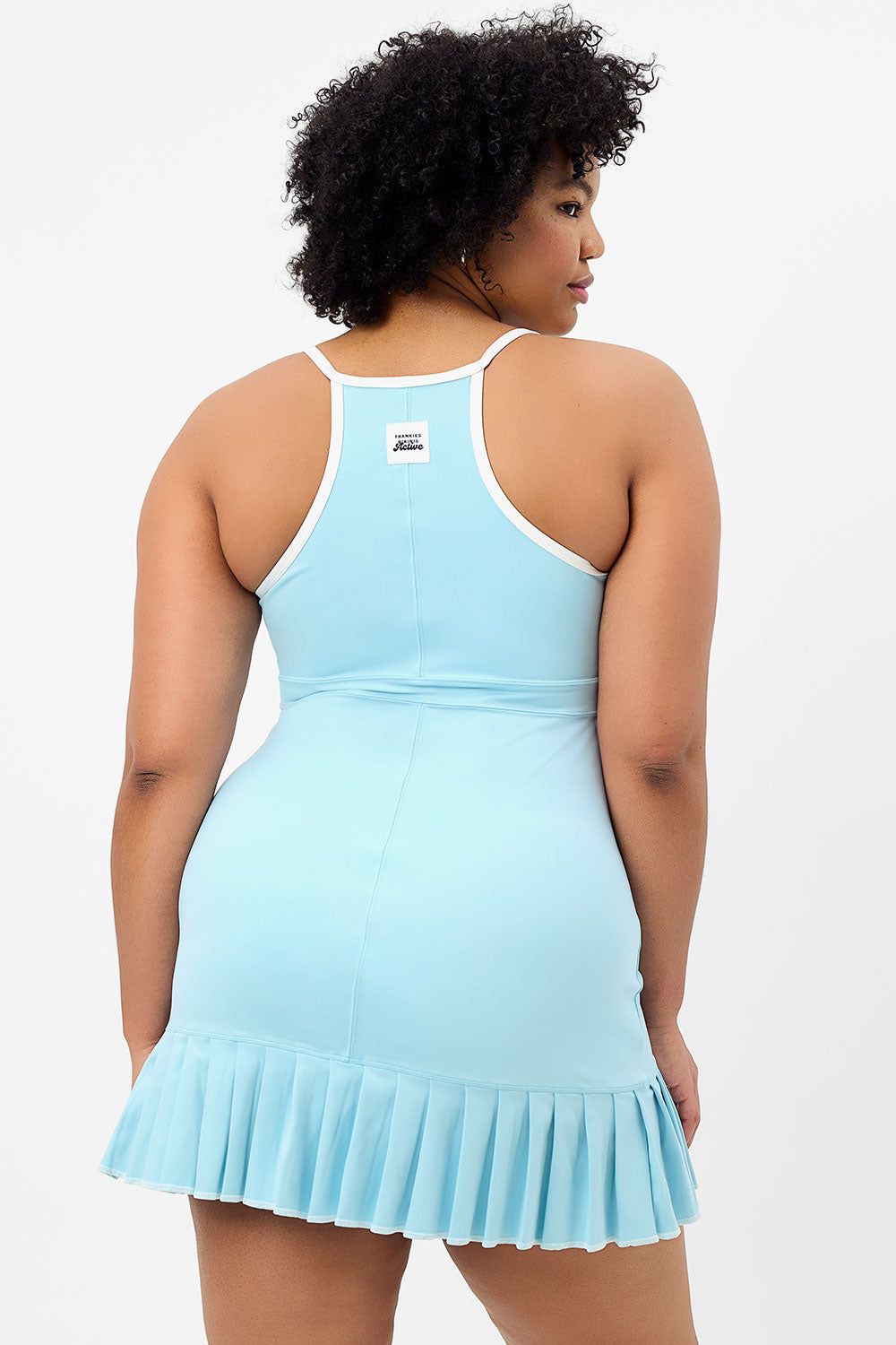 Swift Tennis Dress - Baby Blue sold by Frankie's Bikinis product image thumbnail 4