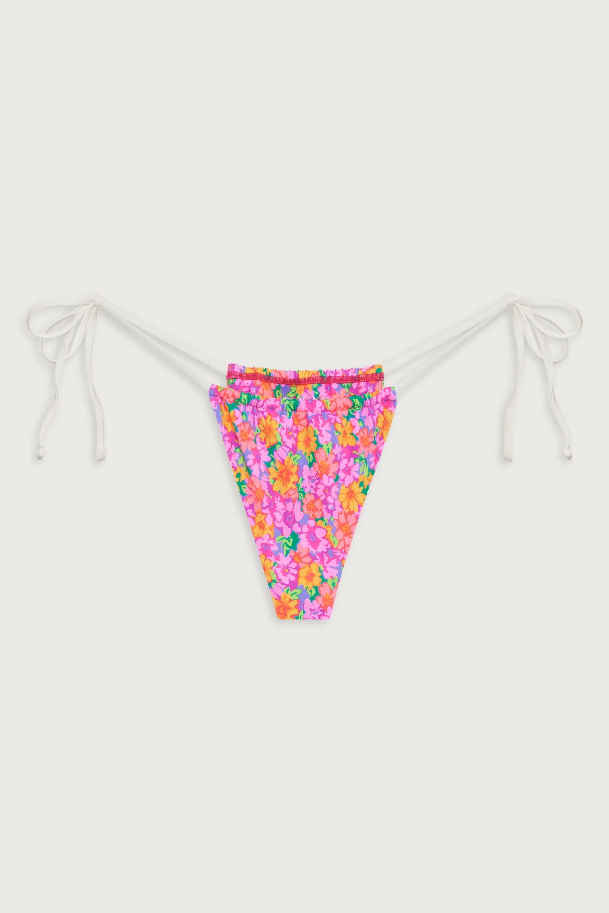 Tia Floral Skimpy Bikini Bottom - Daisy Pond sold by Frankie's Bikinis product image thumbnail 2