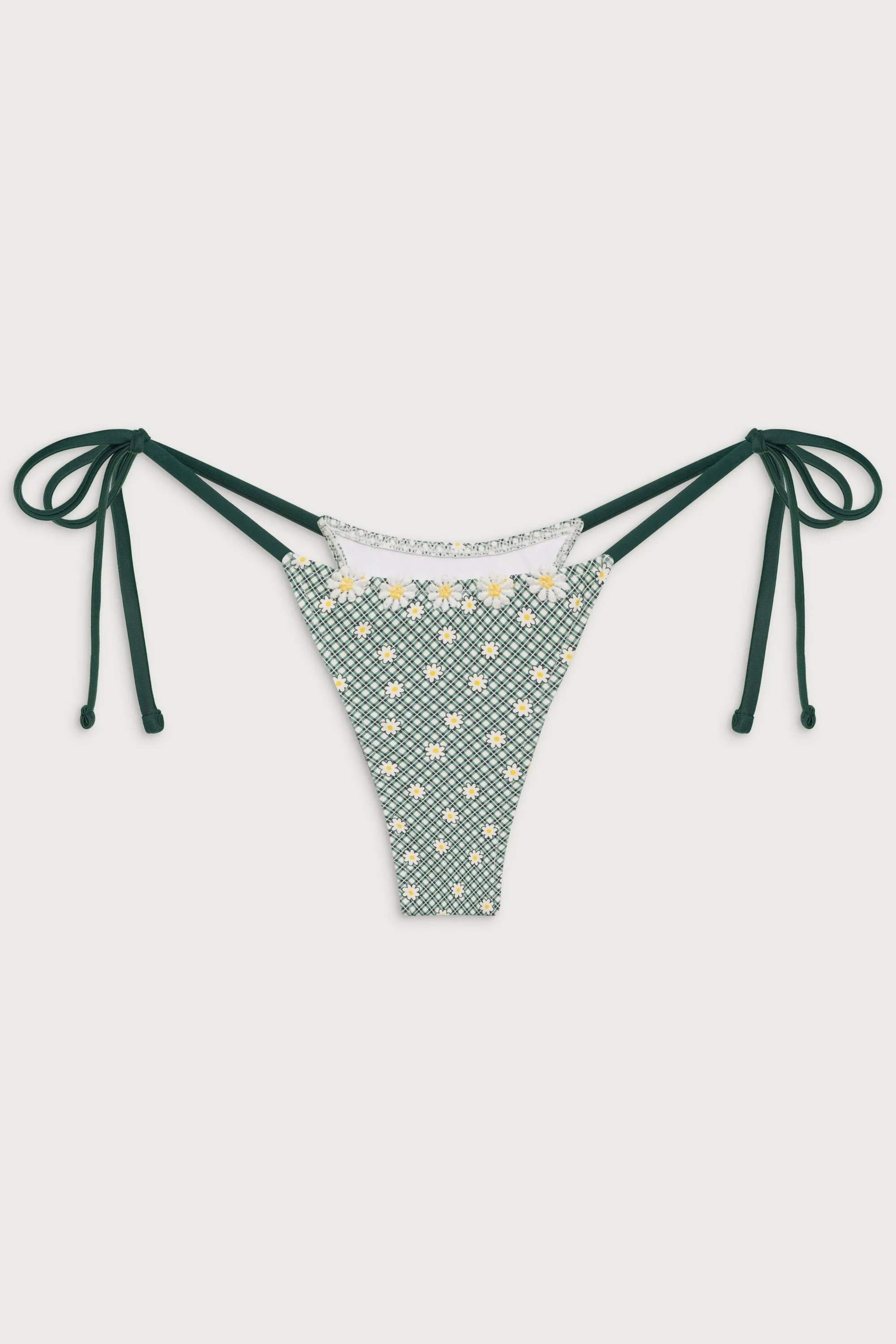 Divine Skimpy Gingham Bikini Bottom - Orchard Picnic sold by Frankie's Bikinis product image thumbnail 2