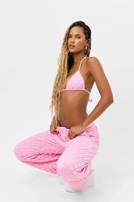 Chilli Cargo Pant - Baby Pink sold by Frankie's Bikinis
