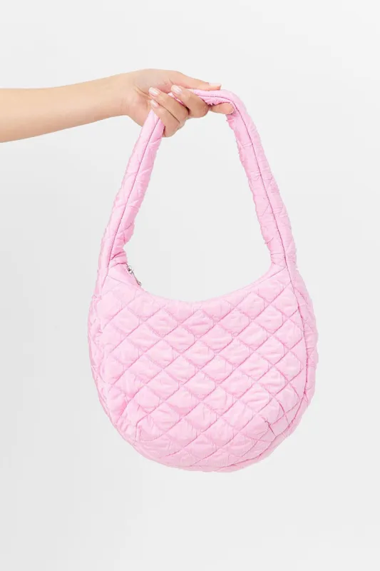 Puff Bag - Baby Pink sold by Frankie's Bikinis
