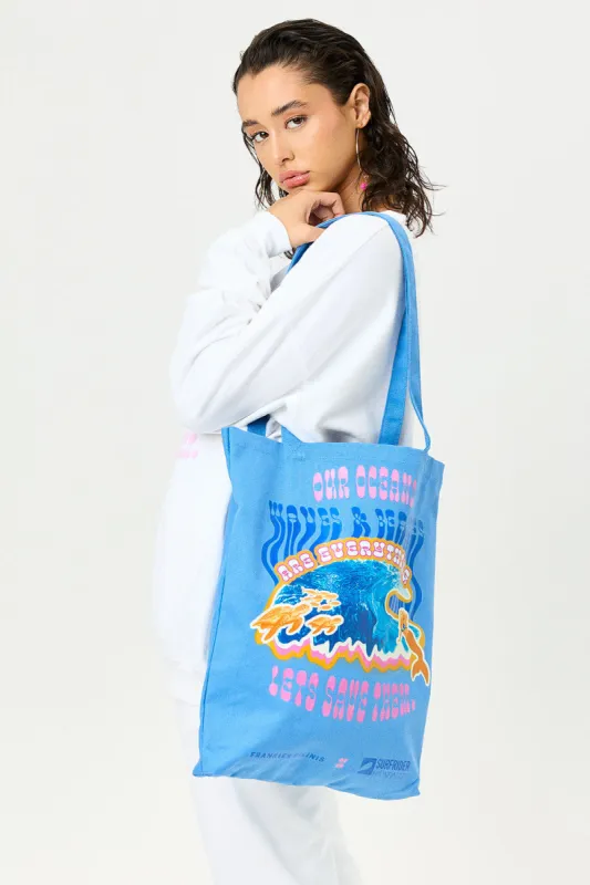 Tori Bag - Surf Print sold by Frankie's Bikinis