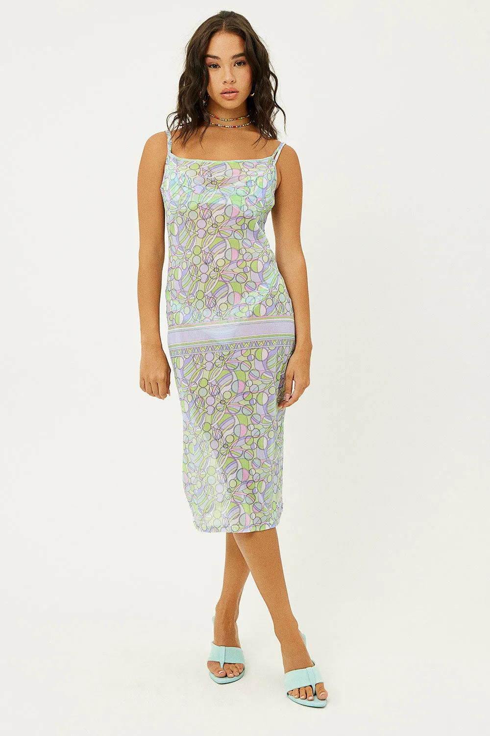 Dixie Mesh Dress - Vortex sold by Frankie's Bikinis