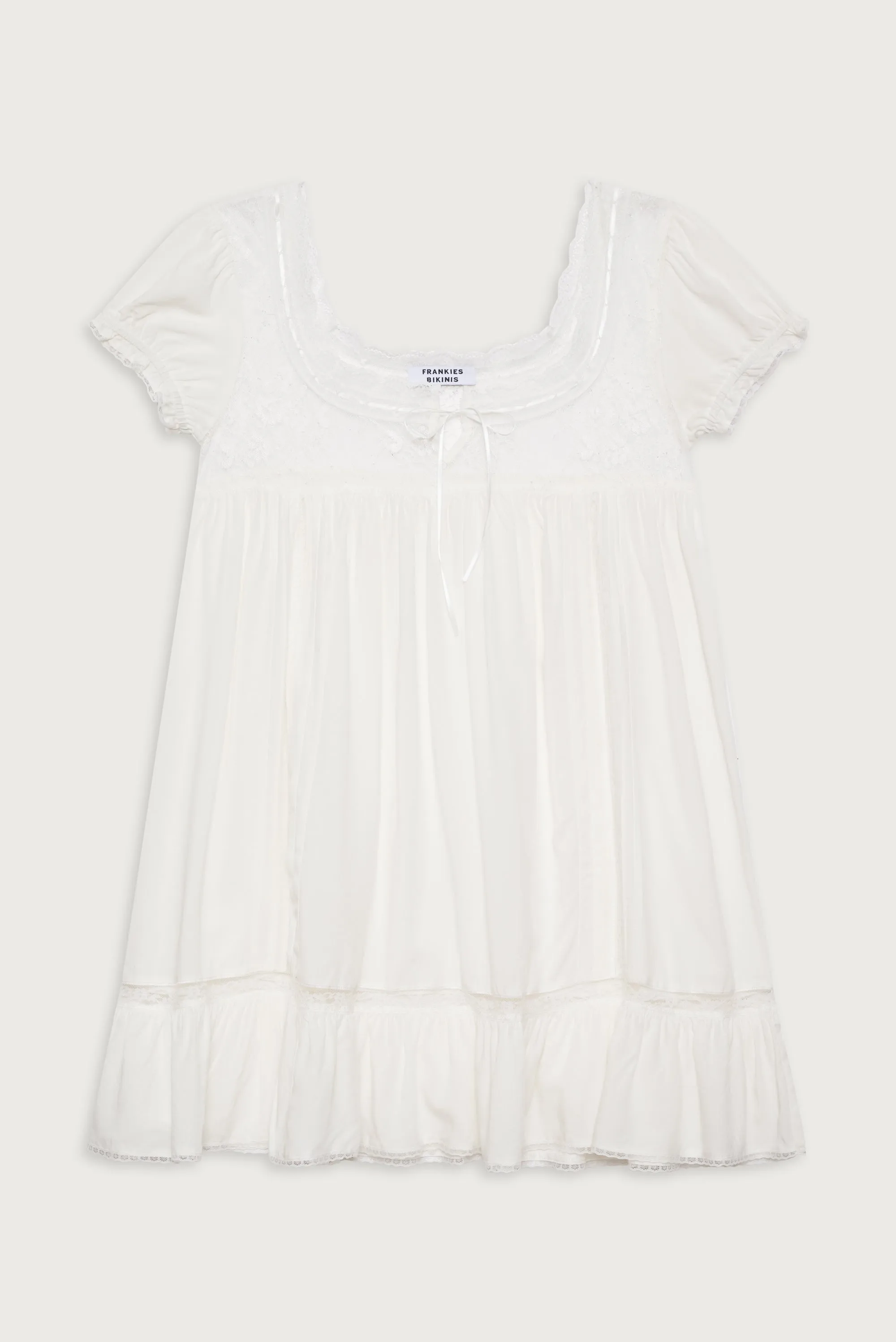 Harmony Mini Dress - White sold by Frankie's Bikinis product image thumbnail 2
