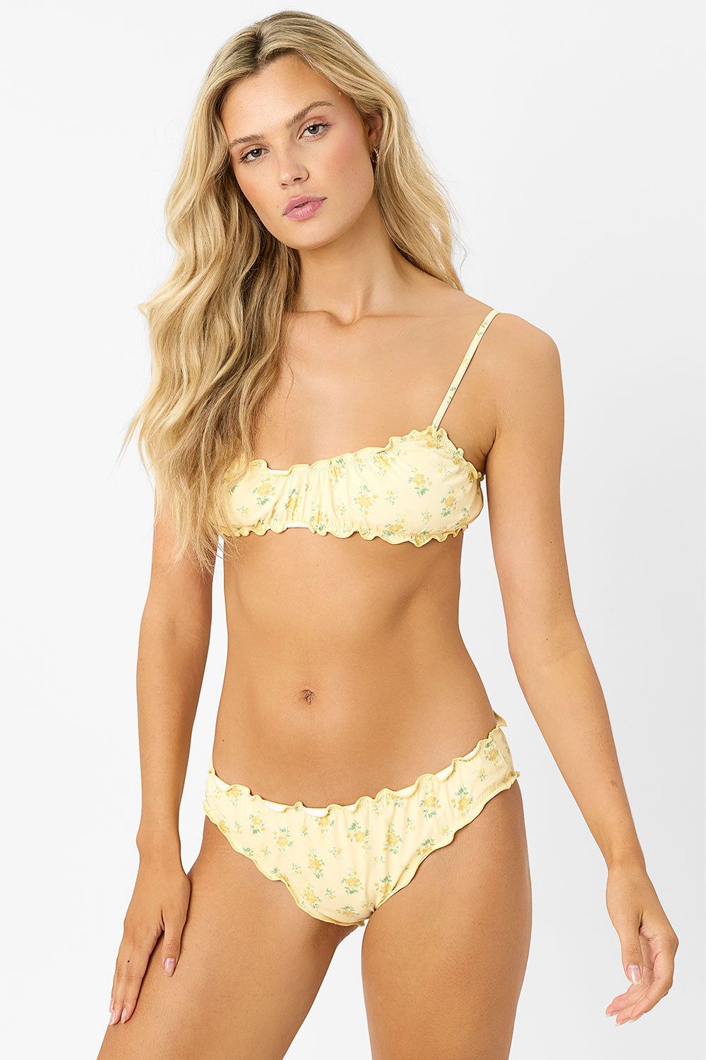x GIGI HADID Arabelle Floral Bralette Bikini Top - Honeysuckle sold by Frankie's Bikinis product image thumbnail 2