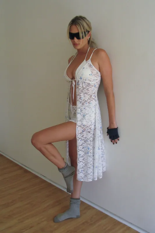 Lucinda Lace Midi Dress - Glass Slipper sold by Frankie's Bikinis