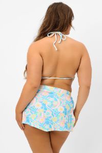 Harper Terry Halter Bikini Top - Sunshower - Extended sold by Frankie's Bikinis